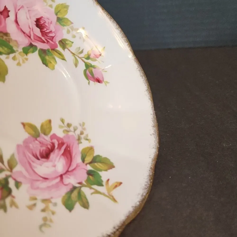 Royal Albert Bone China England ~American Beauty~Pattern 6